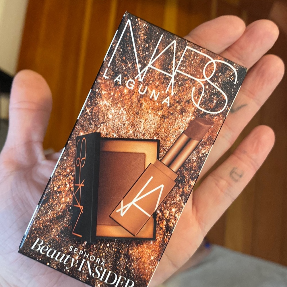 NARS new in box bronzer and lip balm